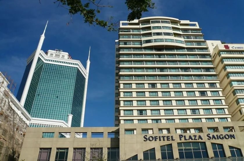 Exterior of Sofitel Saigon Plaza